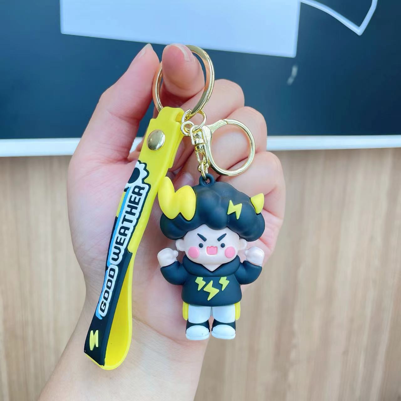 Wholesale Weather Flash Keychains ACC-KC-Qichu004