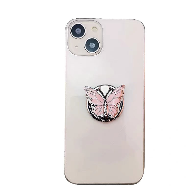 Wholesale Metal Butterfly Ring Buckle phone stand