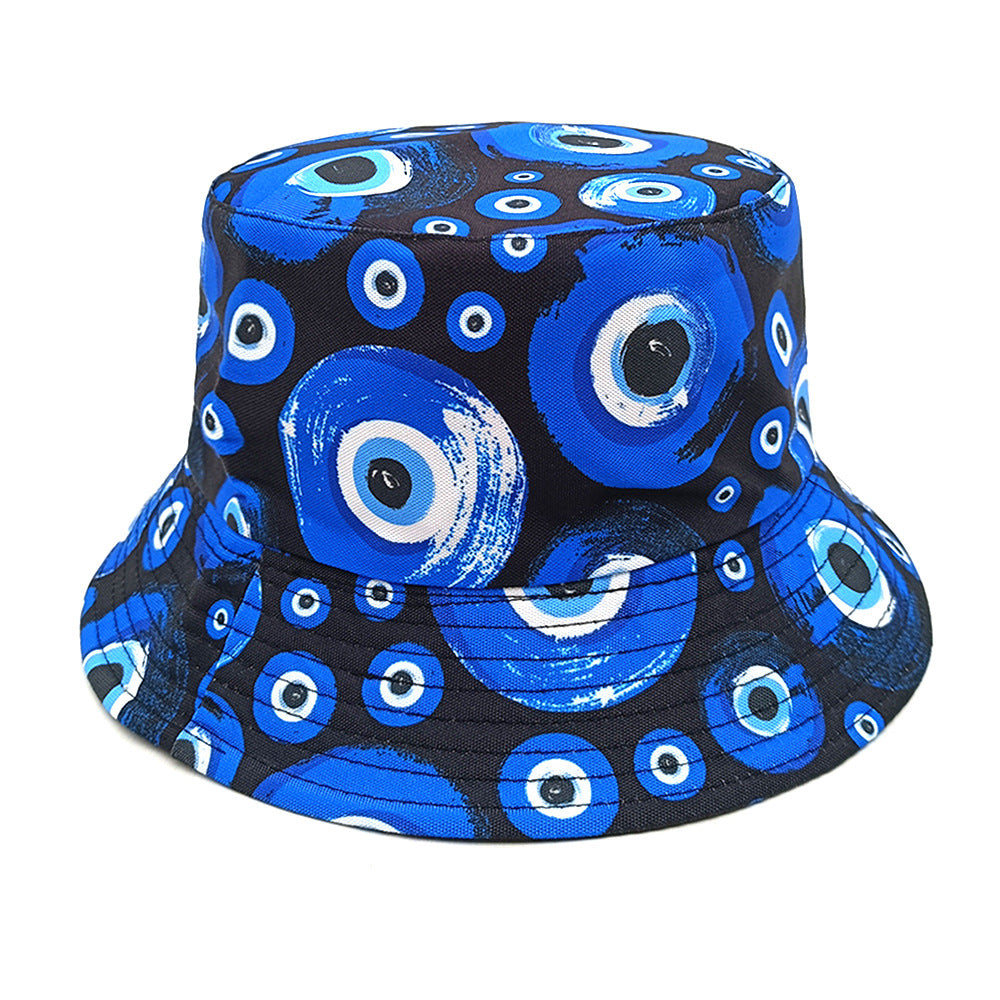 Wholesale Devil Eye Polyester Bucket Hat ACC-HT-ShunM004