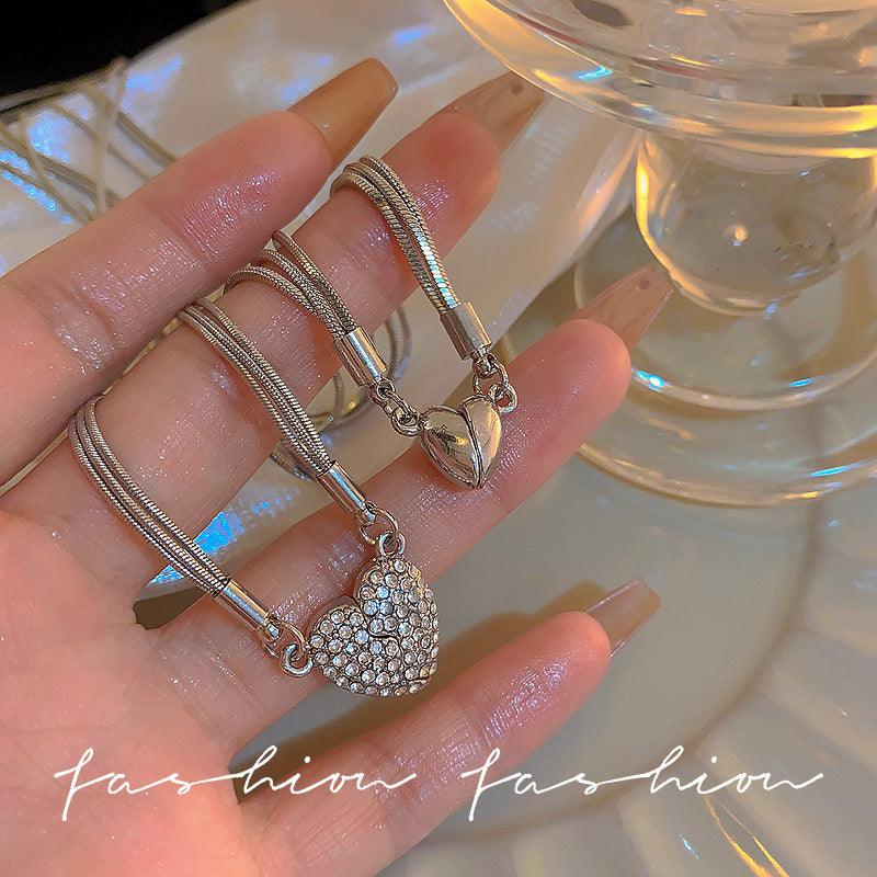 Wholesale Love Magnetic Titanium Steel Necklace