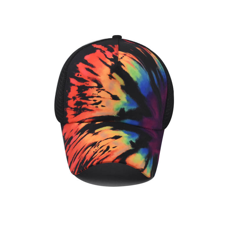 Wholesale Women S Multicolor Ponytail Baseball Cap Printed Back Open Design Summer Sun Hat For Everyday Wear