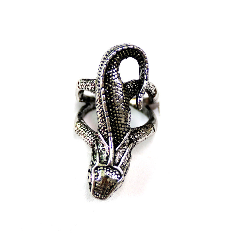 Wholesale Punk Cobra Statue of Liberty Ring ACC-RS-NaiHong003