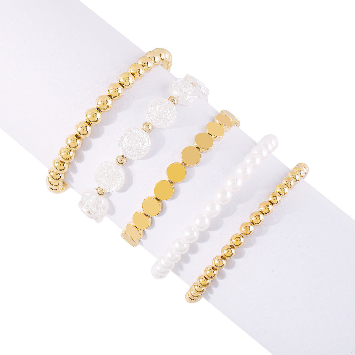 Wholesale Pearl Bracelet Set Beaded Multi-layer Jewelry