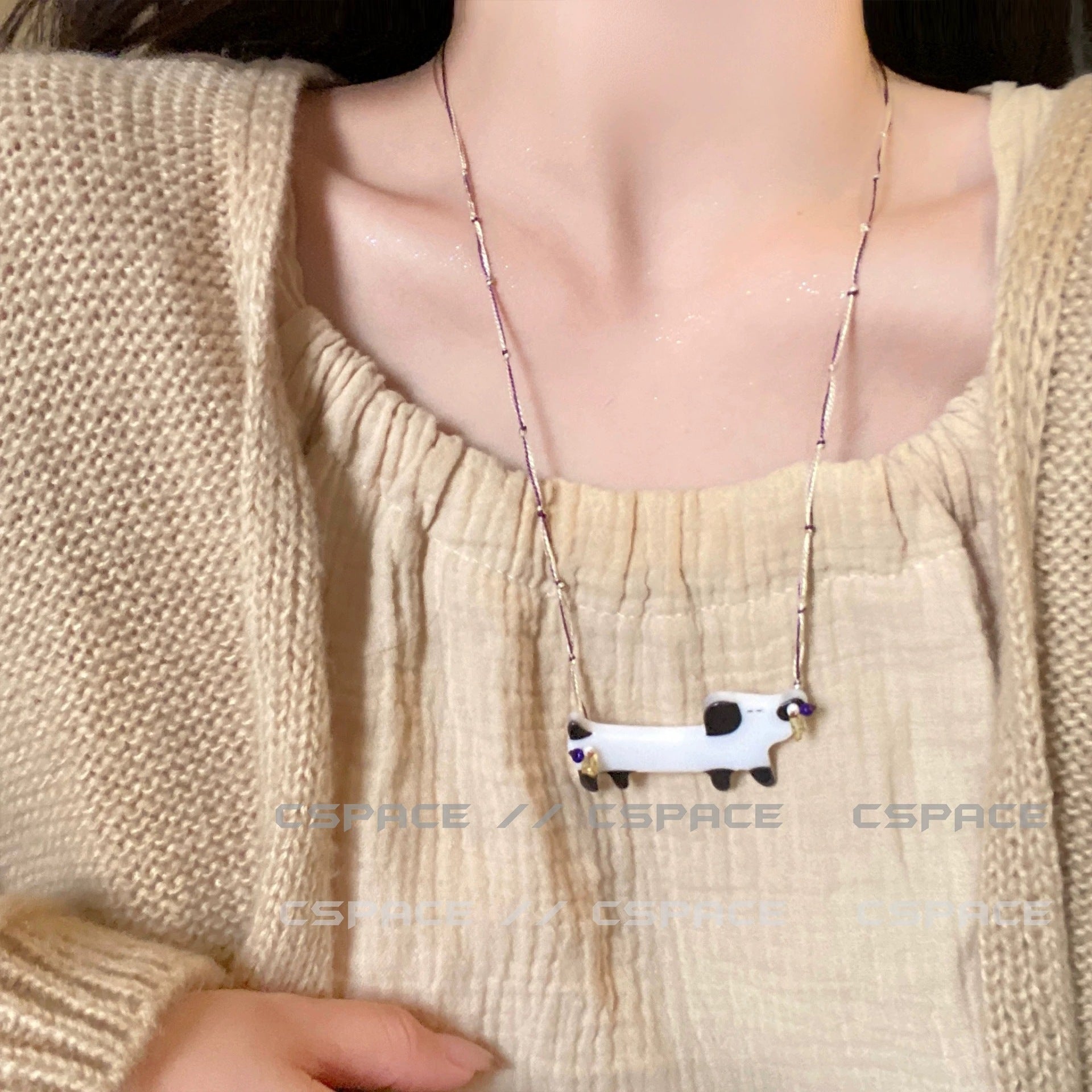Wholesale Weenie Puppy Necklace Animal Pendant Necklace