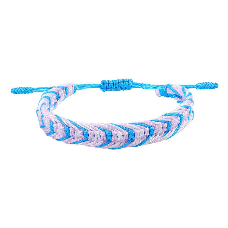 Wholesale Bohemian Style Colorful Woven Bracelets