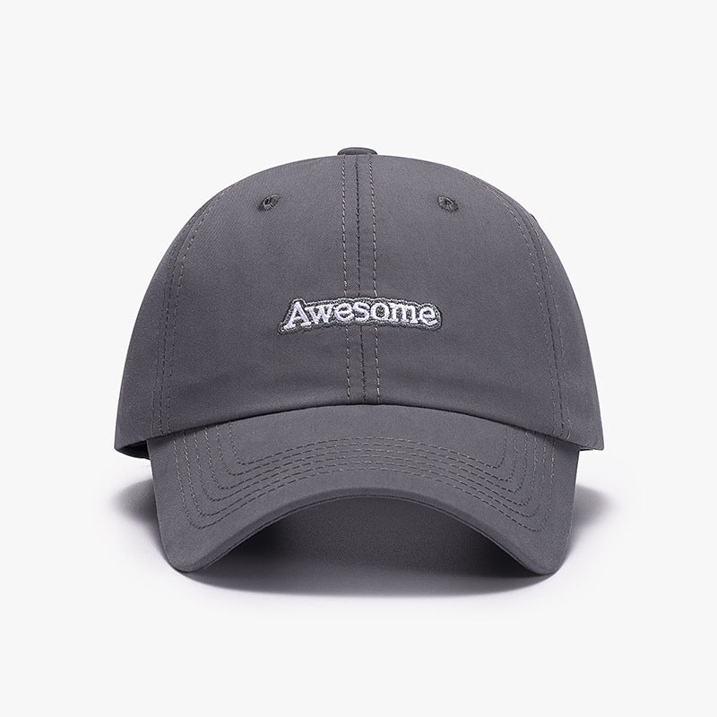 Wholesale Letter Embroidered Baseball Cap Curved Brim Breathable Sun Hat ACC-HT-MiAC013