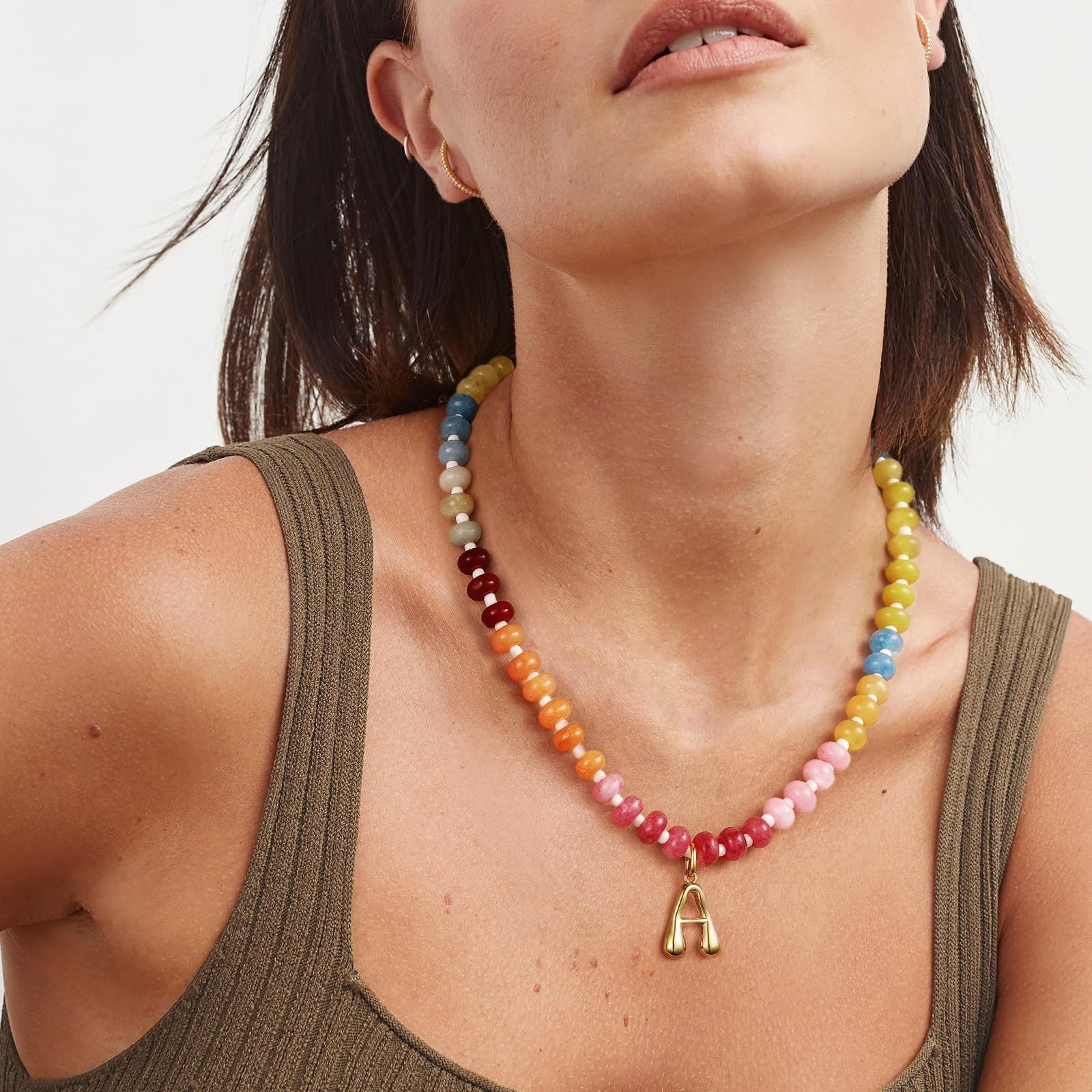 Wholesale  Colorful Abacus Beads Collar Necklace