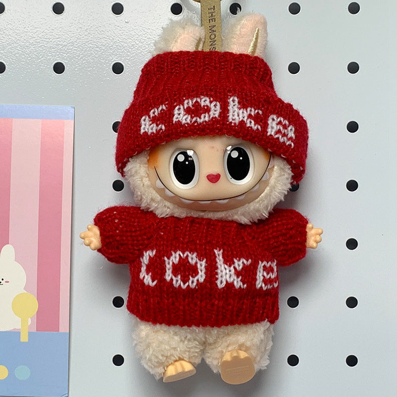 Wholesale Cute cartoon mini doll clothes