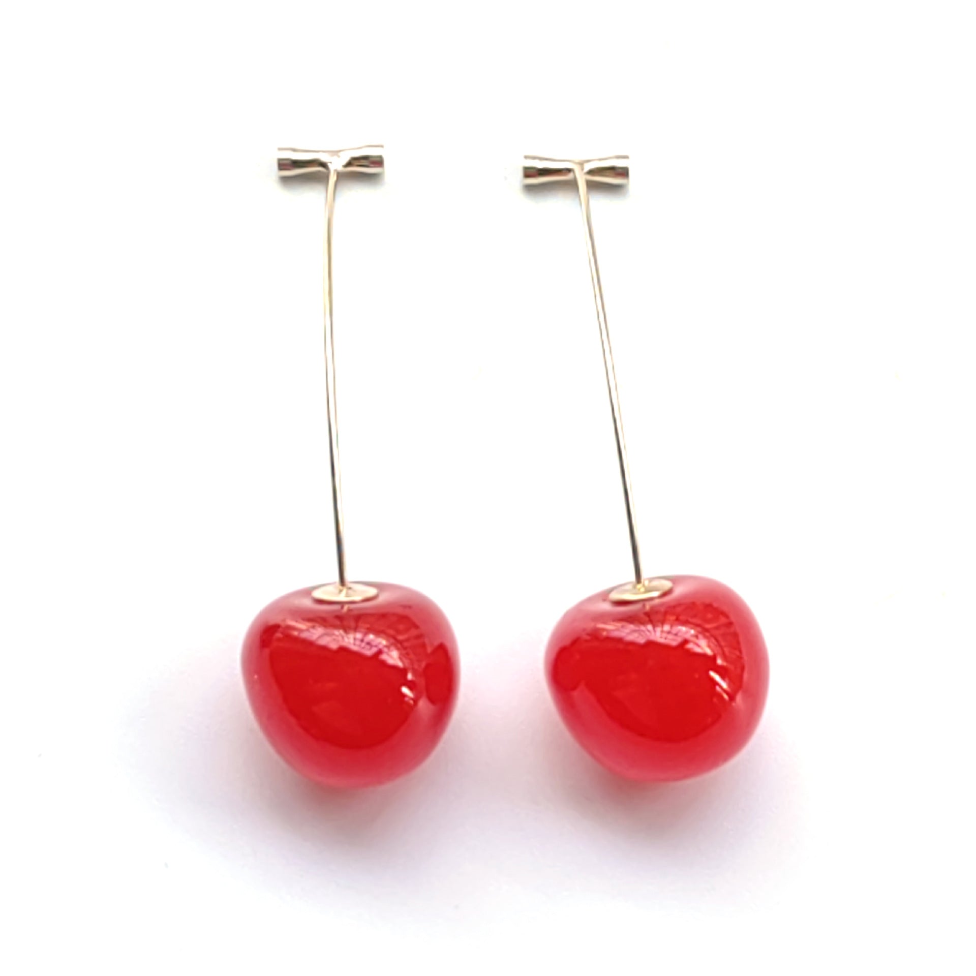 Wholesale Fruit Cherry Ear Drop Cute Earrings