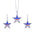 Wholesale  American Independence Day Necklace Alloy Diamond Set American Map Flag Striped Earrings Necklace Set