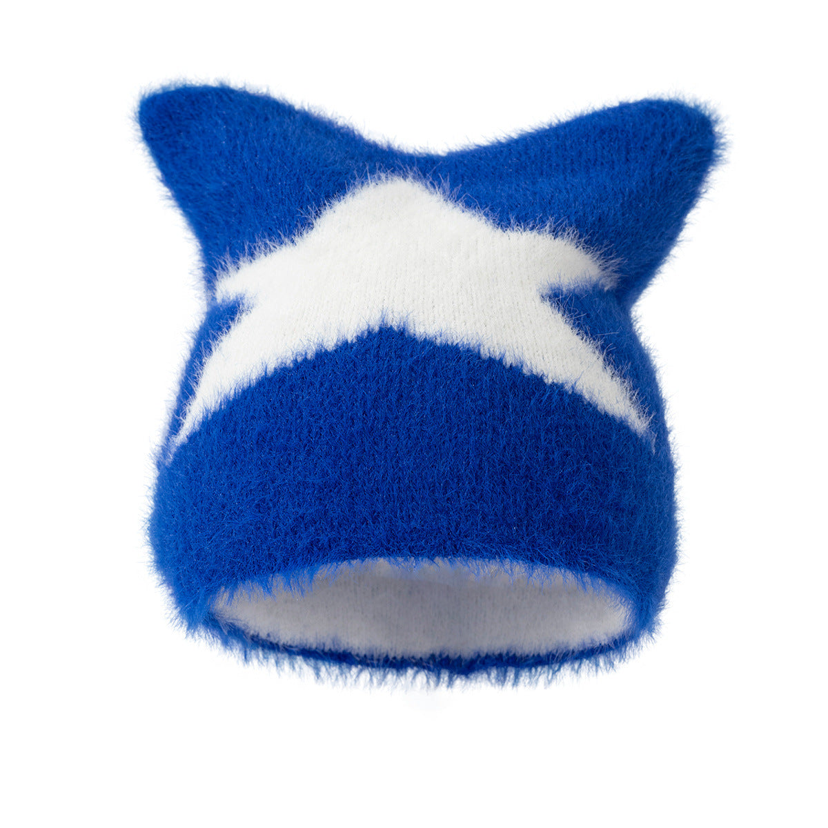 Wholesale  Five-angle Star Bow Adult Wool Hat Beanie