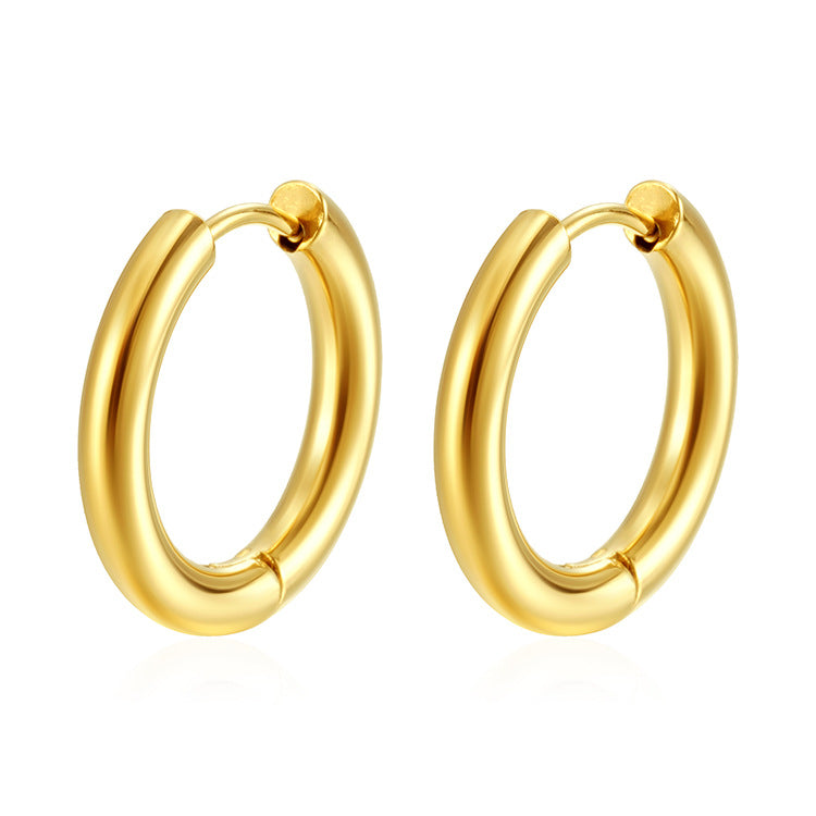 Wholesale Stainless steel hoop earrings