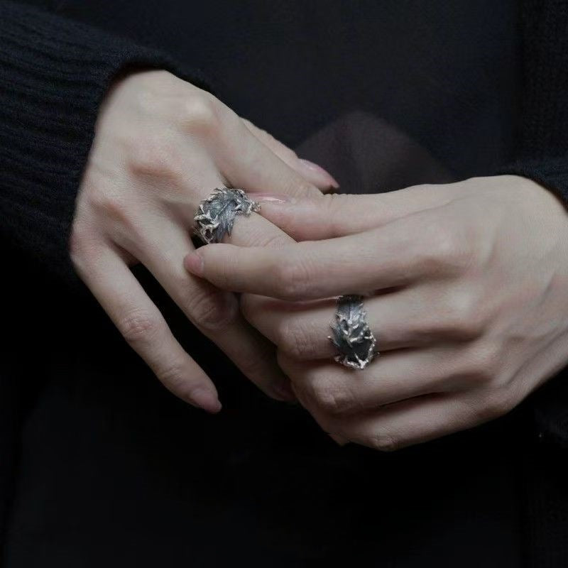 Wholesale Feather Thorn Series Opening Ring