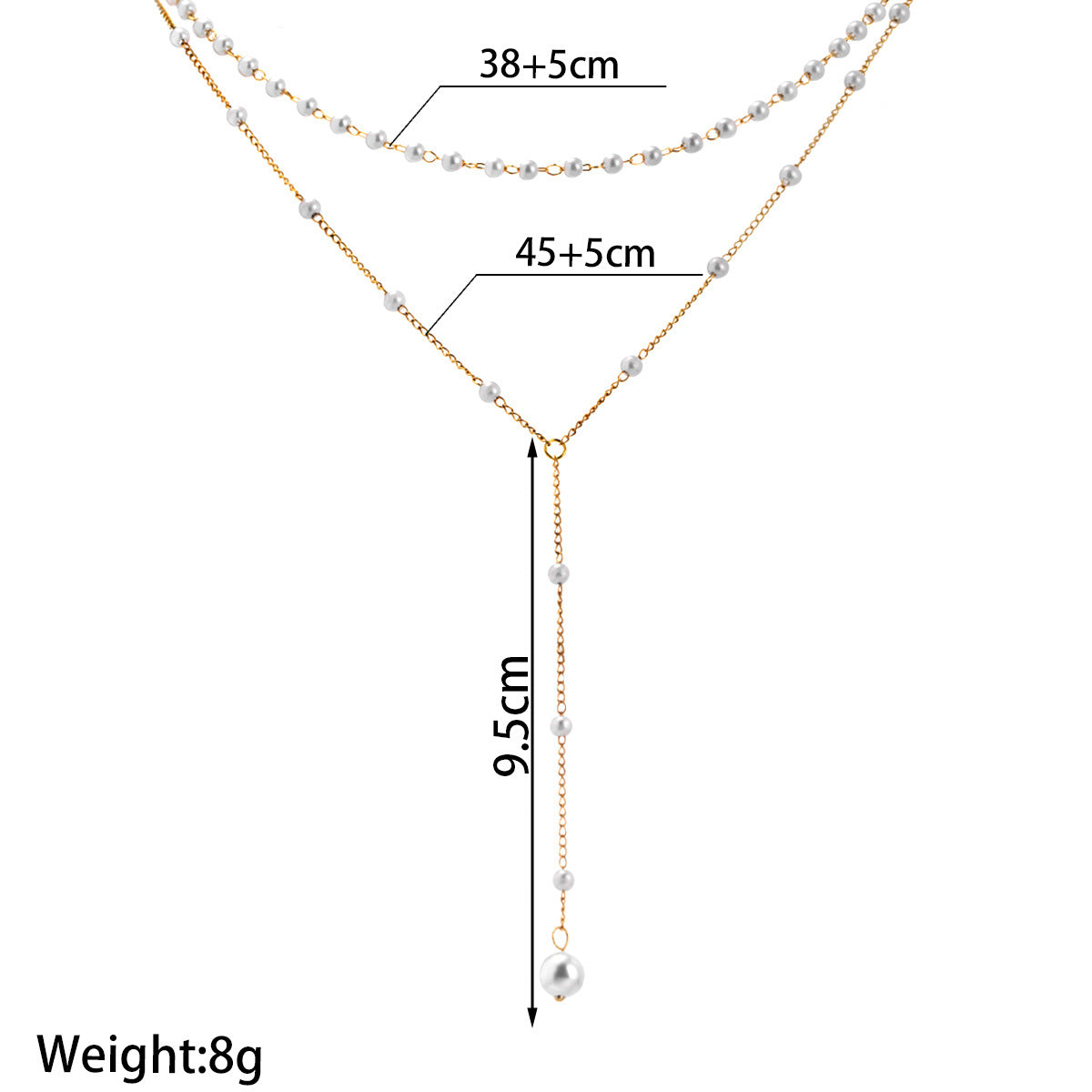 Wholesale  Pearl Necklace  Collarbone Necklace