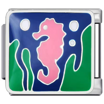 Wholesale Italian Charm Bracelet 9mm DIY Splicing Ocean Fairy Stainless Steel Composable Bracelet