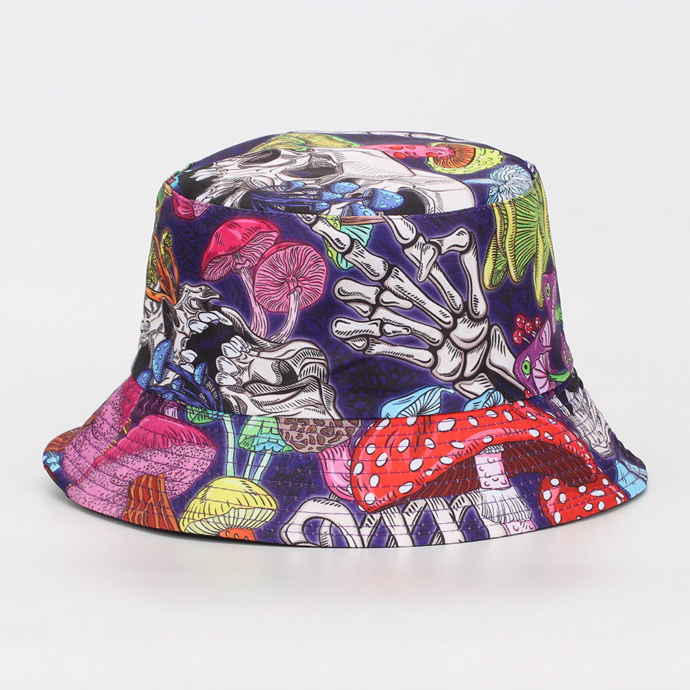 Wholesale Leopard Print Men's and Women's Fisherman Hat Bucket Hat