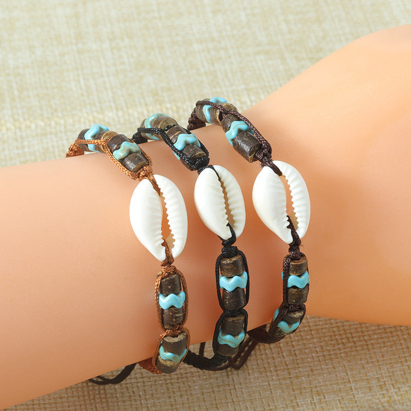 Wholesale  retro shell turquoise bracelet