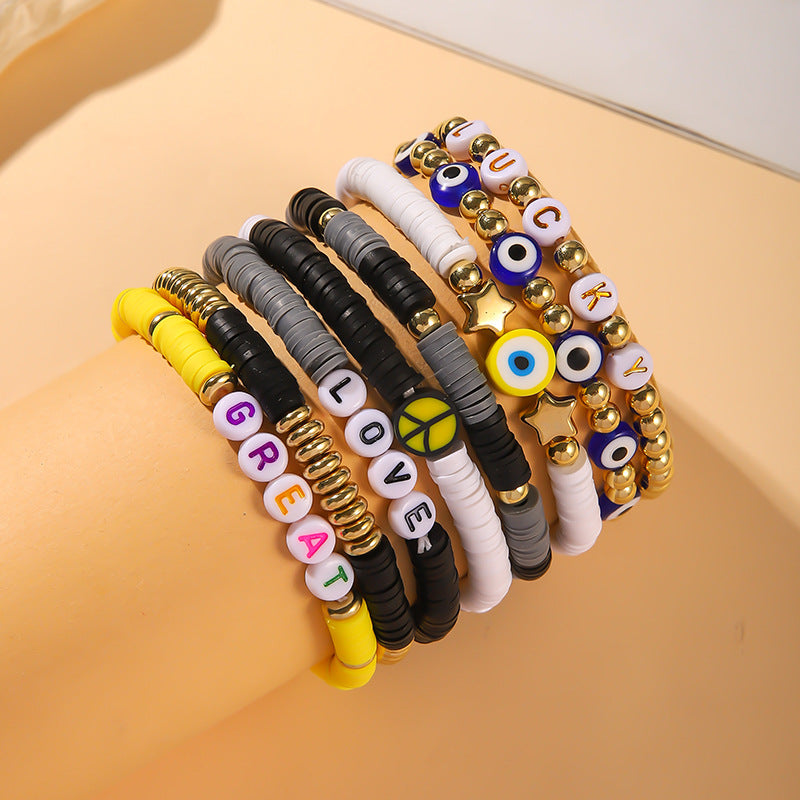 Wholesale Bohemian Evil Eye Bracelet