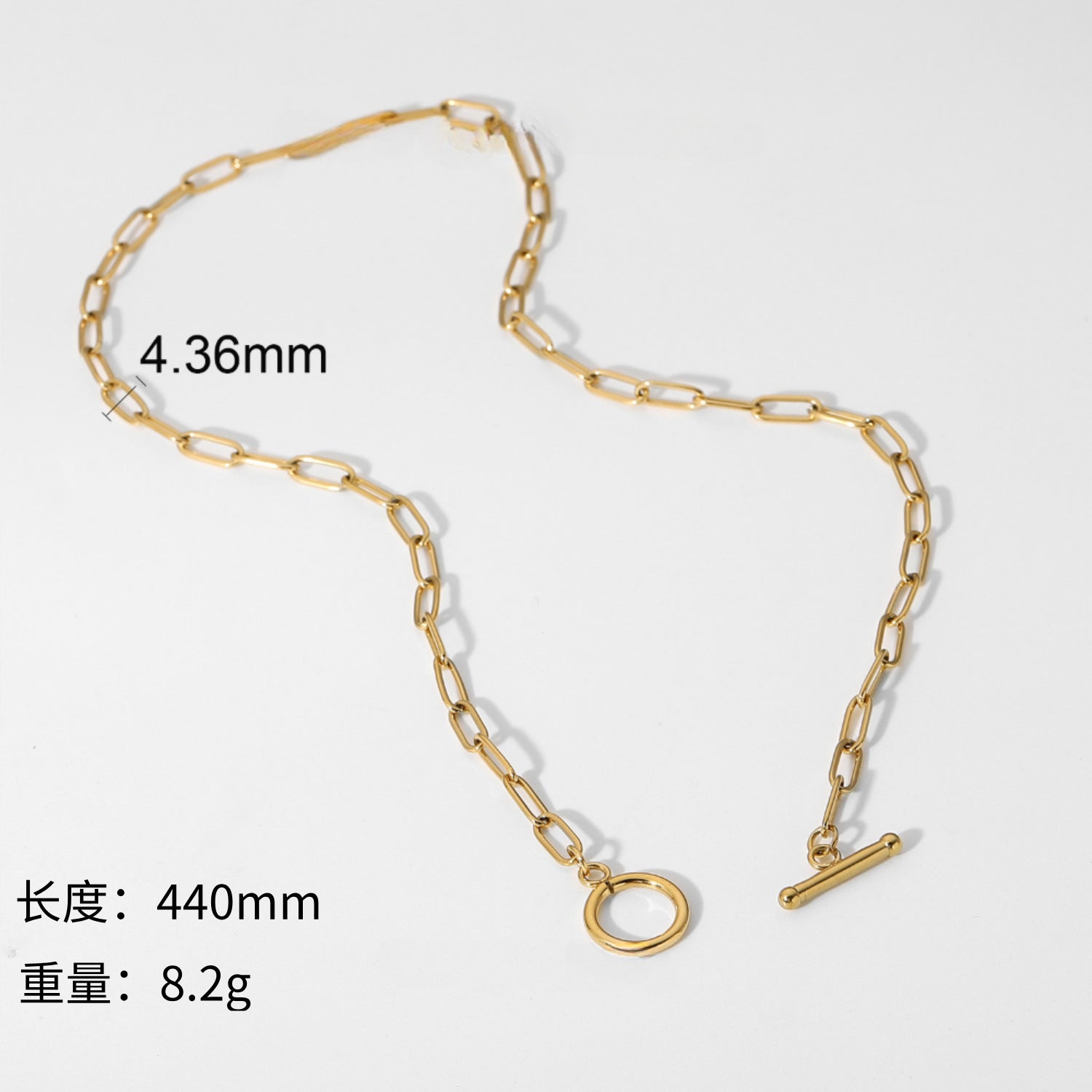 Wholesale Titanium Steel Necklace High-grade Gold Plated Necklace ACC-NE-ZhenYou001