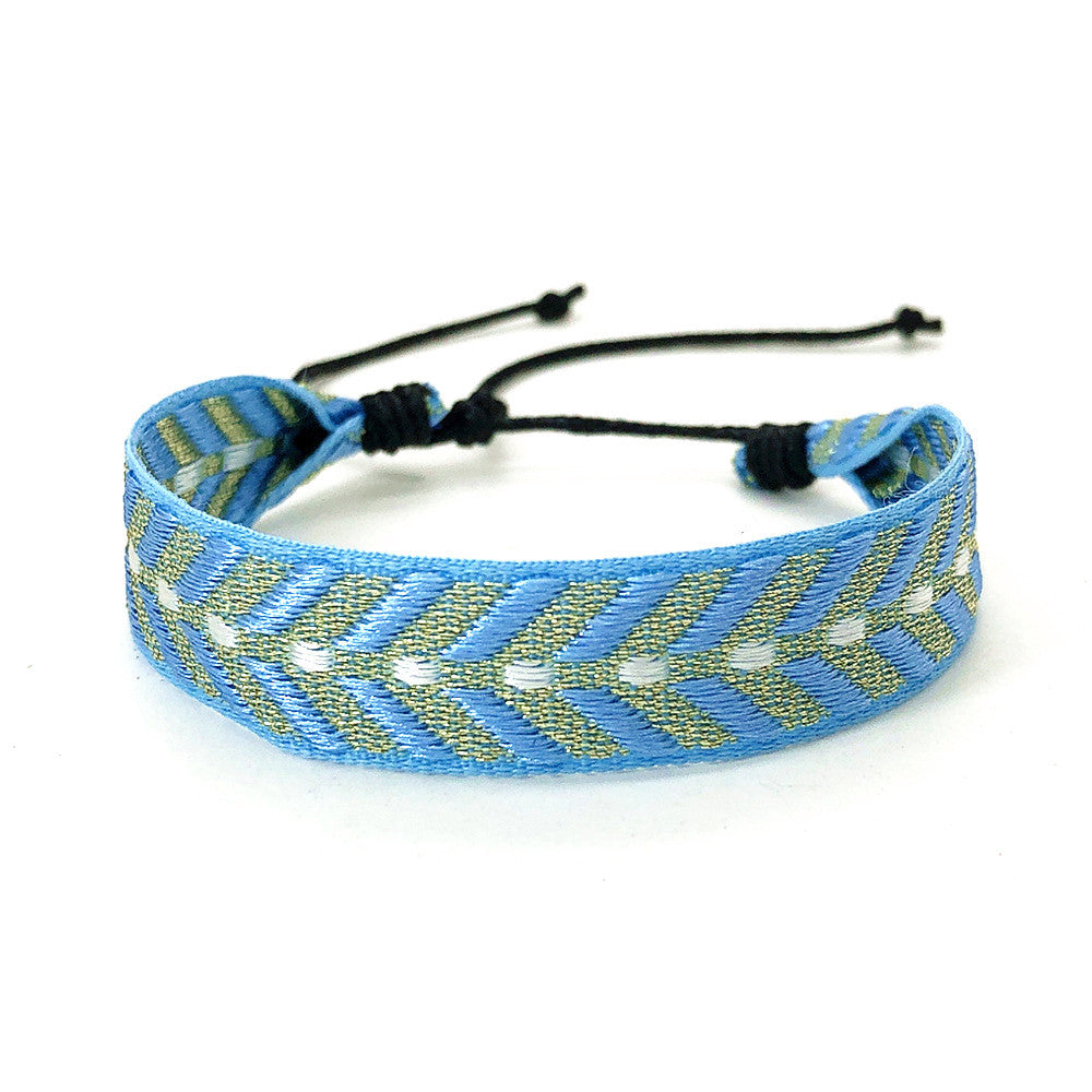 Wholesale  best selling retro ethnic style Bohemian men' s hand rope bracelet woven women' s bracelet jewelry