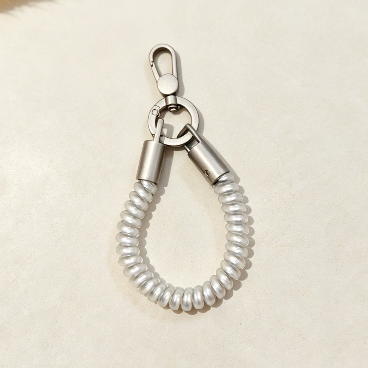 Wholesale Trendy PVC Telephone Cord Phone Lanyard Keychain Cute Rainbow Bag Charm For Everyday Use
