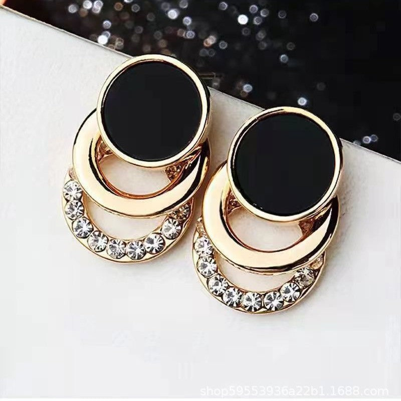 Wholesale Fairy Wind Style Square Earrings Fashion Accessory for Women