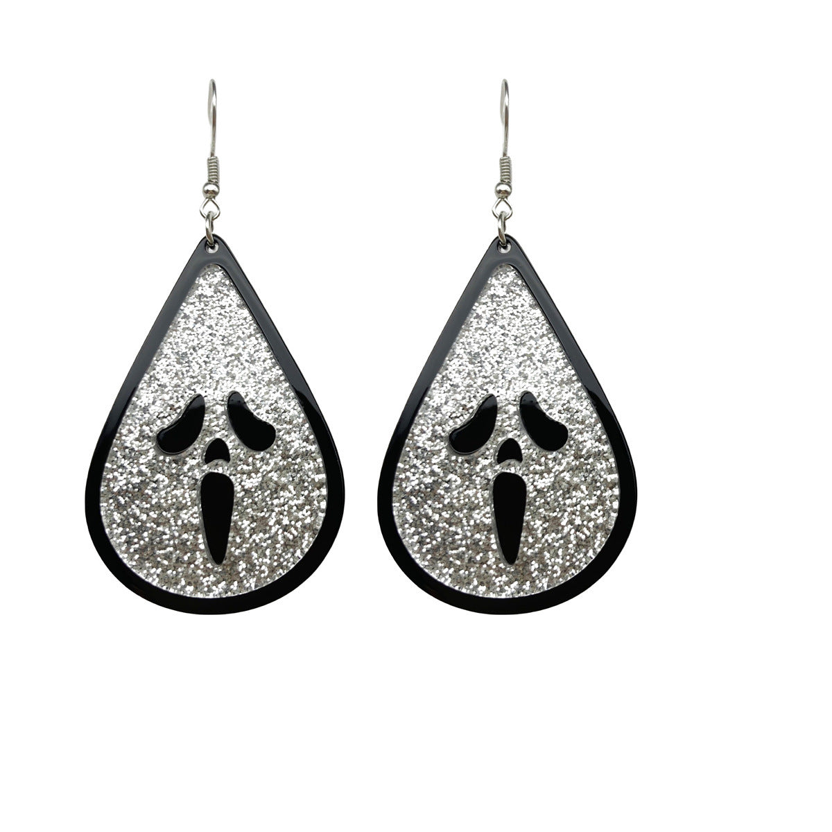 Wholesale Halloween Pumpkin Ghost Skull Earrings Acrylic Earrings ACC-ES-FX057