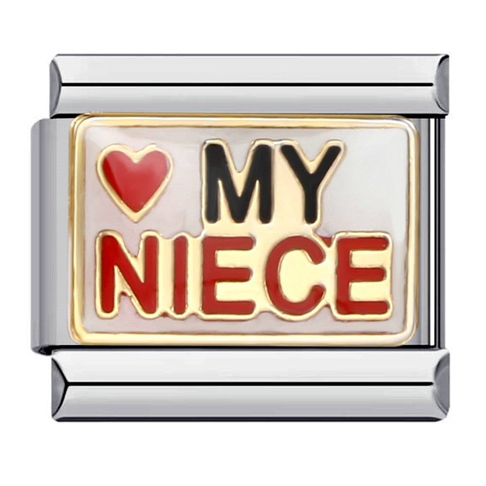 Wholesale Italian Charm Bracelet 9mm DIY Splicing Removable Family Elements Stainless Steel Composable Bracelet