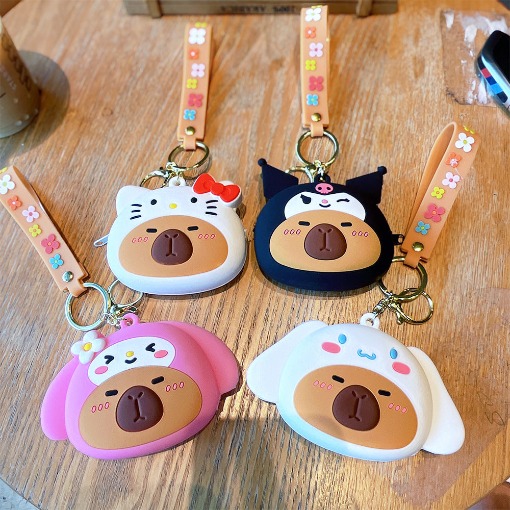 Wholesale Cartoon PVC Soft Keychains ACCVIP-KC-ErLu010