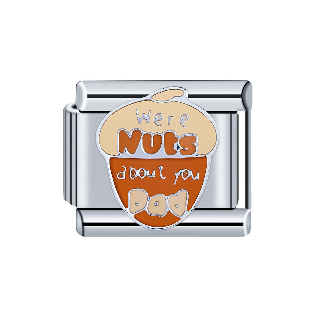 Wholesale Italian Charm Bracelet 9mm DIY Spliced Removable Father's Day Stainless Steel Composable Bracelet ACC-BT-XY012