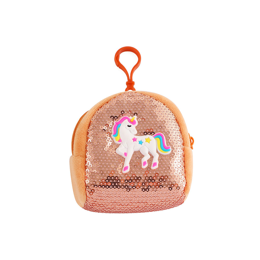 Wholesale Sequin Unicorn Coin Purse Wallet
