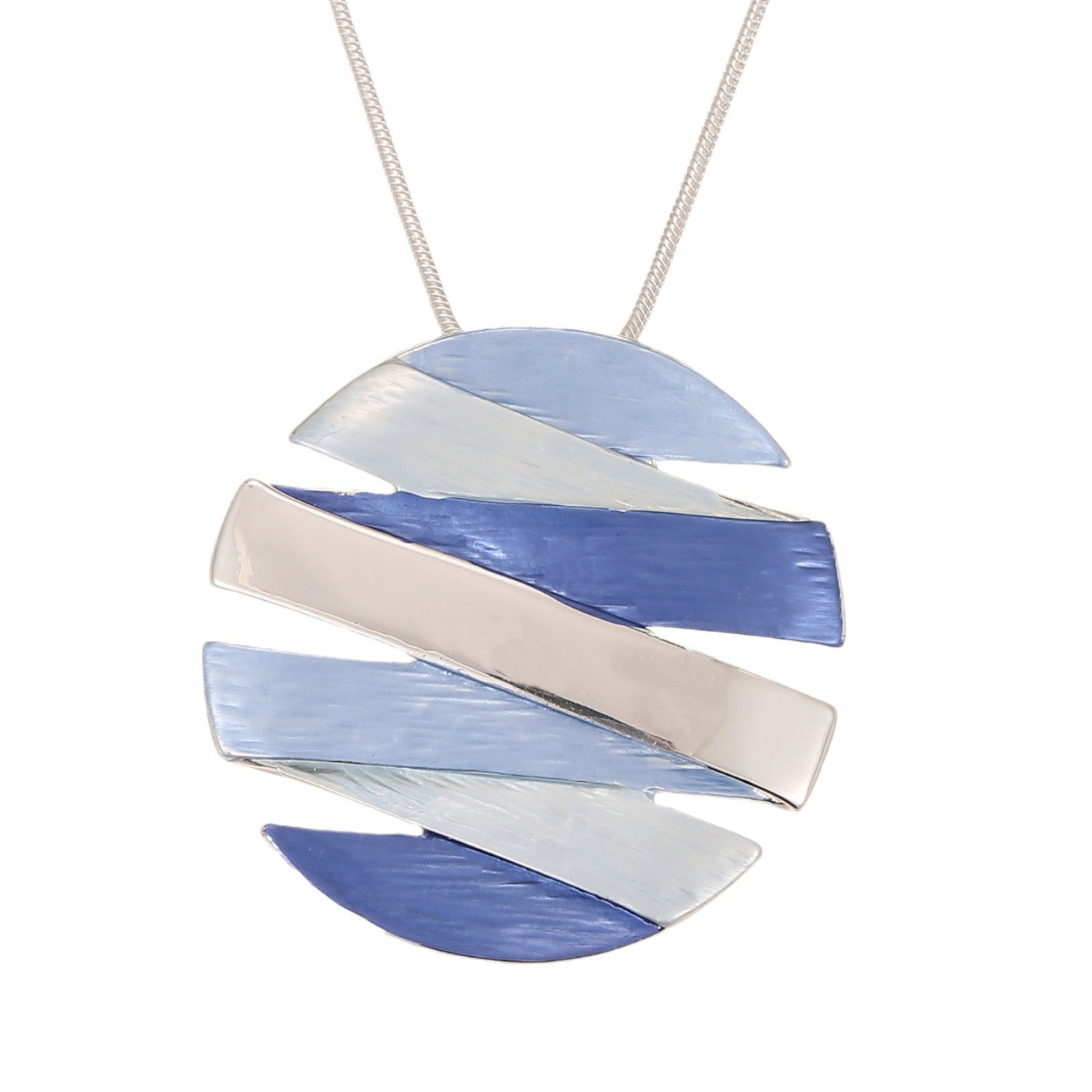 Wholesale color painting oil geometric lines round earrings pendant suit