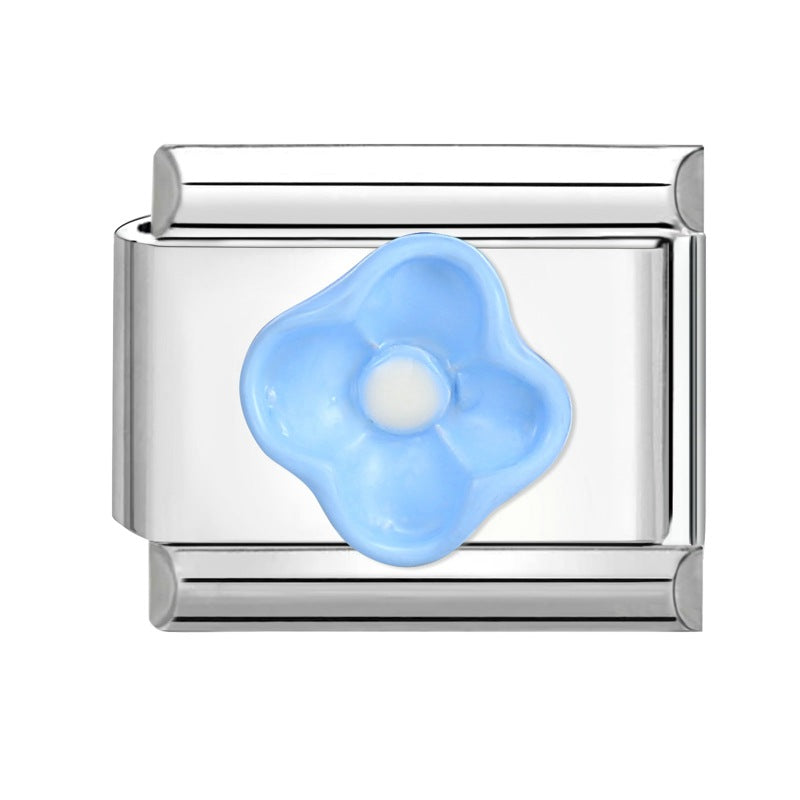 Wholesale Italian Charm Bracelet 9mm DIY Splicing Cute Creative Stainless Steel Composable Bracelet