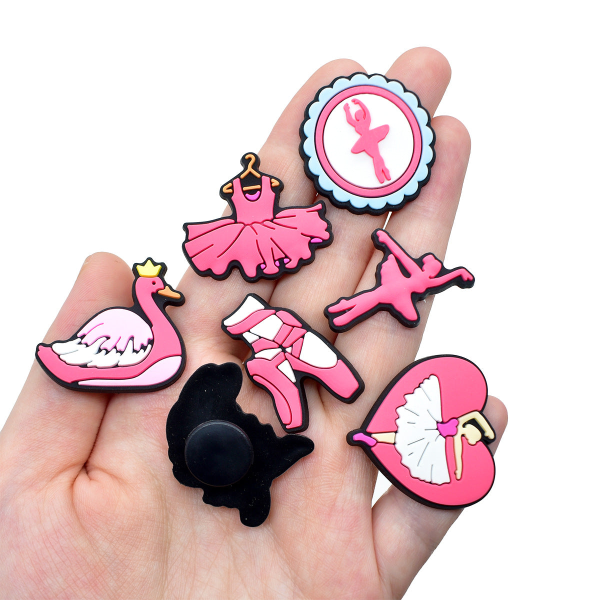 Wholesale Random 100pcs Ballet Series Shoes Accessories Shoes Charms