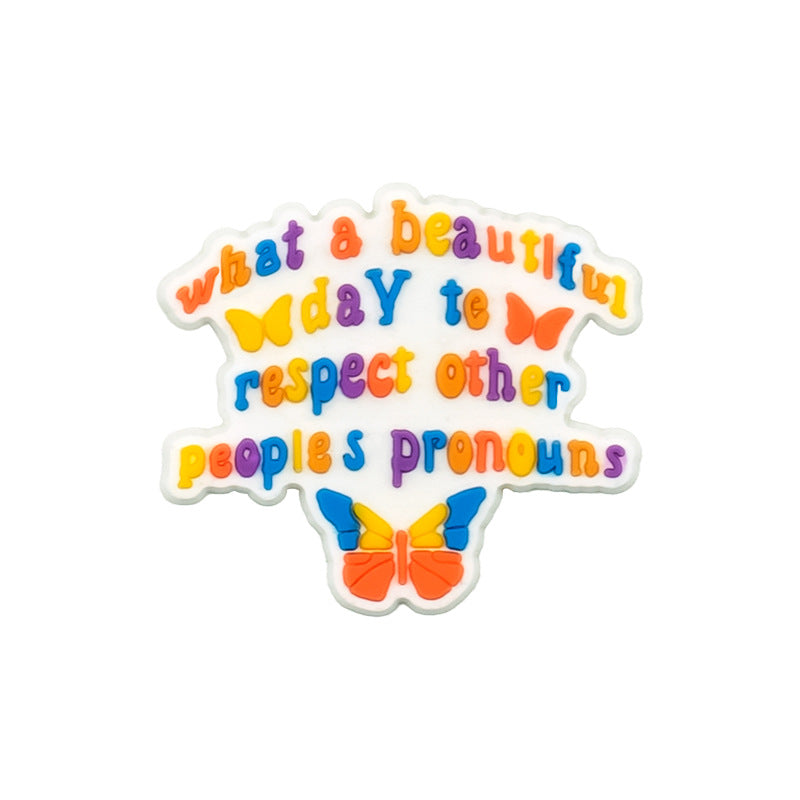 Wholesale 100pcs Random Rainbow Shoes Accessories Shoes Charms