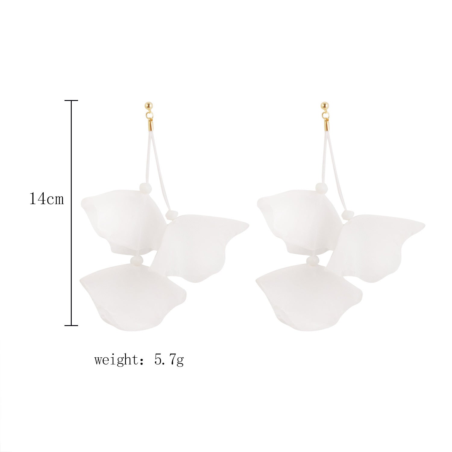 Wholesale Flower Tassel Earrings Personalized Earrings Flower Tassel Earrings