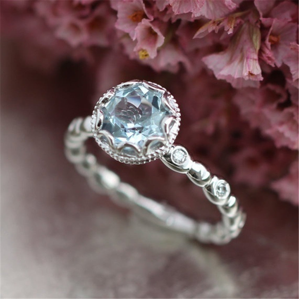 Copper Topaz Wholesale Copper topaz ring inlay rings