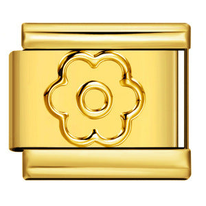 Wholesale Italian Charm Bracelet 9mm DIY Splicing Removable Flowers Stainless Steel Composable Bracelet