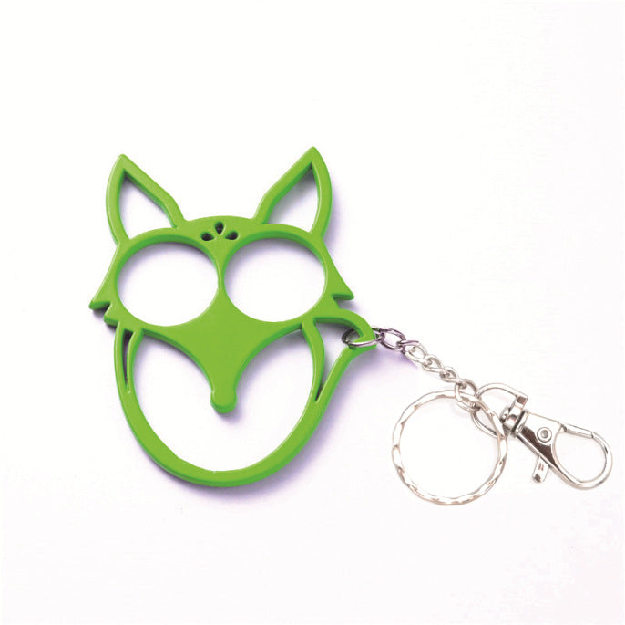 Wholesale Outdoor Fox Metal Pendant Keychain Keychains Accessories ACC-KC-NN001