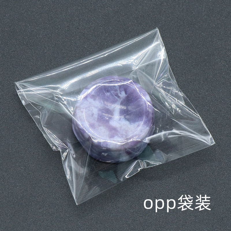 Wholesale Natural Crystal Agate Stone Ball Base ACC-DS-KeSuo003