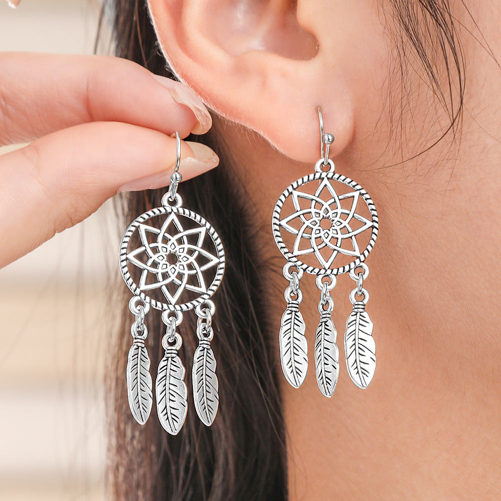 Wholesale Bohemian Ethnic Style Tassel Earrings Fashion Jewelry Accessory for Boutique Resale or Gift
