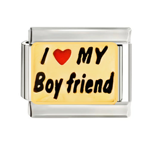 Wholesale Italian Charm Bracelet 9mm DIY Splicing Cute Creative Stainless Steel Composable Bracelet