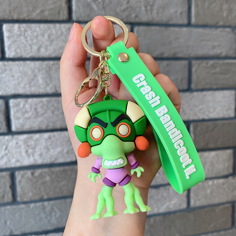 Wholesale Cartoon Cute Silicone Keychain ACC-KC-Lanb004