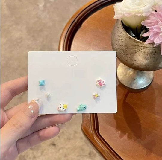 Wholesale Electroplated Alloy Cute Animal Earrings - Fashion Jewelry Accessory for Gift or Resale