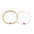 Wholesale Pearl Bracelet Pearl Multicolor Love Beaded Combination Stacked Bracelet