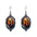 Wholesale Halloween Dark Series Oval Pendant Earrings