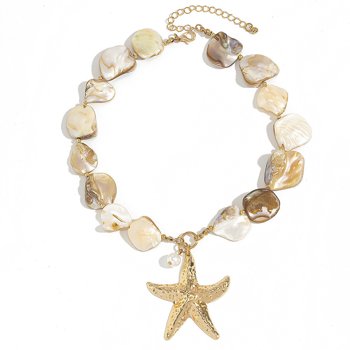 Wholesale summerstarfish shell bracelet earrings necklace