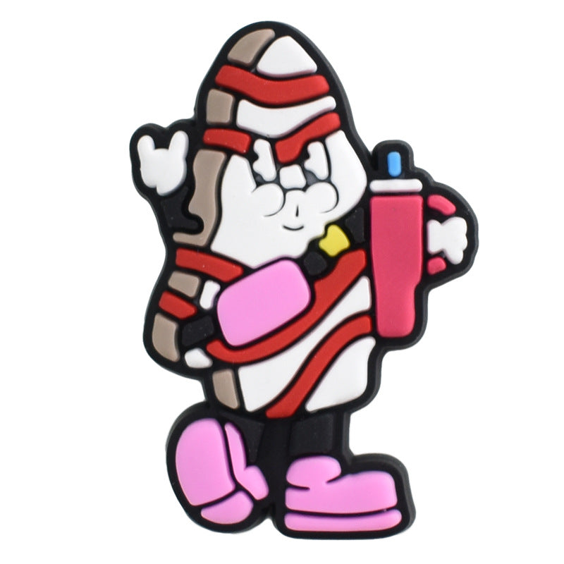 Wholesale Random 100pcs Cartoon Christmas Series Shoes Accessories Shoes Charms