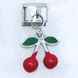 Wholesale 10pcs Italian Charm Bracelet 9mm DIY Splicing Fruit Starry Sky Series Stainless Steel Composable Bracelet