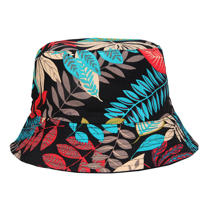 Wholesale  Coconut Leaves Cool Fisherman Hat Bucket Hat